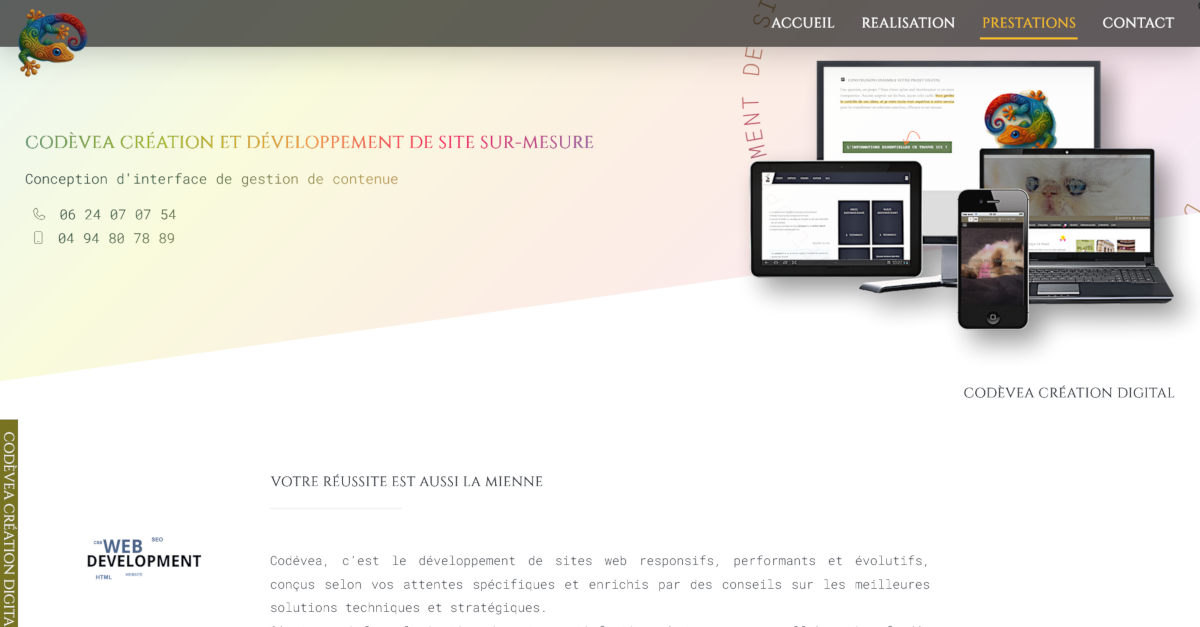 Développement et refonte de sites web | Gestion et maintenance technique